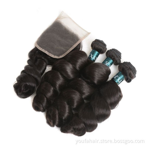 Wholesale High Quality Virgin Brazilian Cuticle Aligned Hair Loose Deep Wave Hair Bundle Human Hair Curly Extensions
